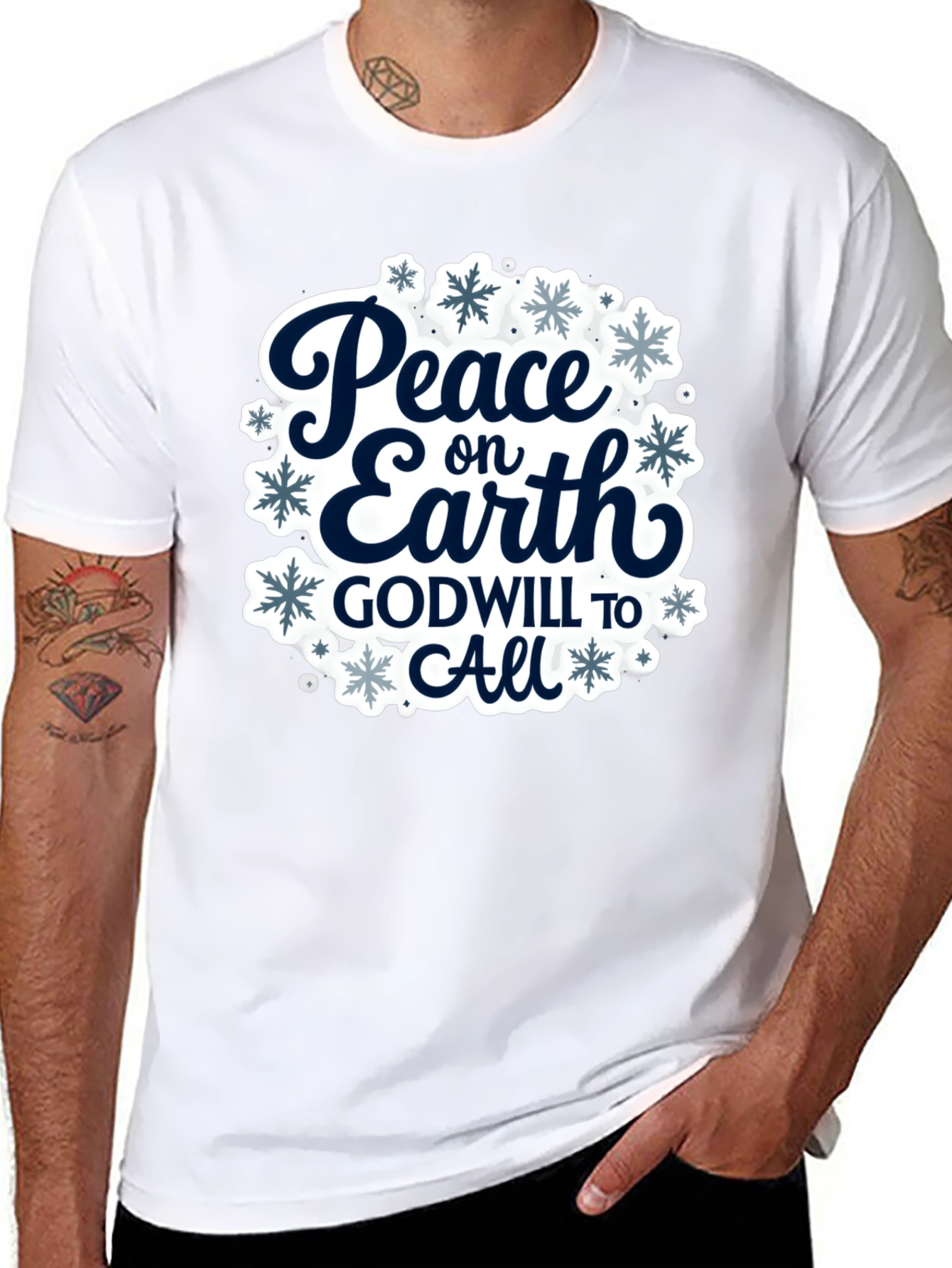 Peace on Earth Holiday T-Shirt