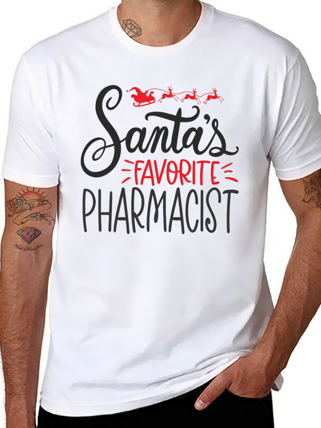 Santas Favorite Pharmacist T-Shirt