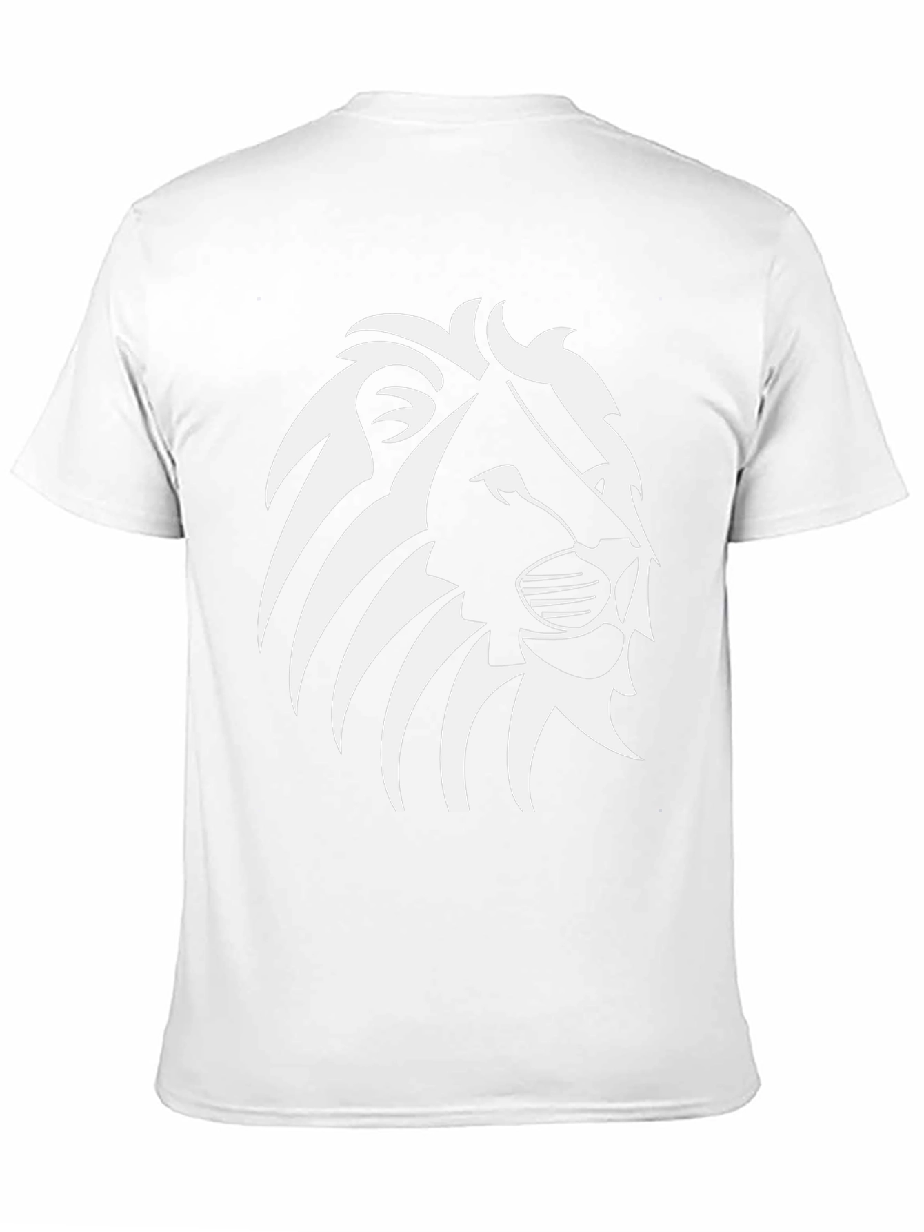 Lion Graphic Black T-Shirt - Bold Style