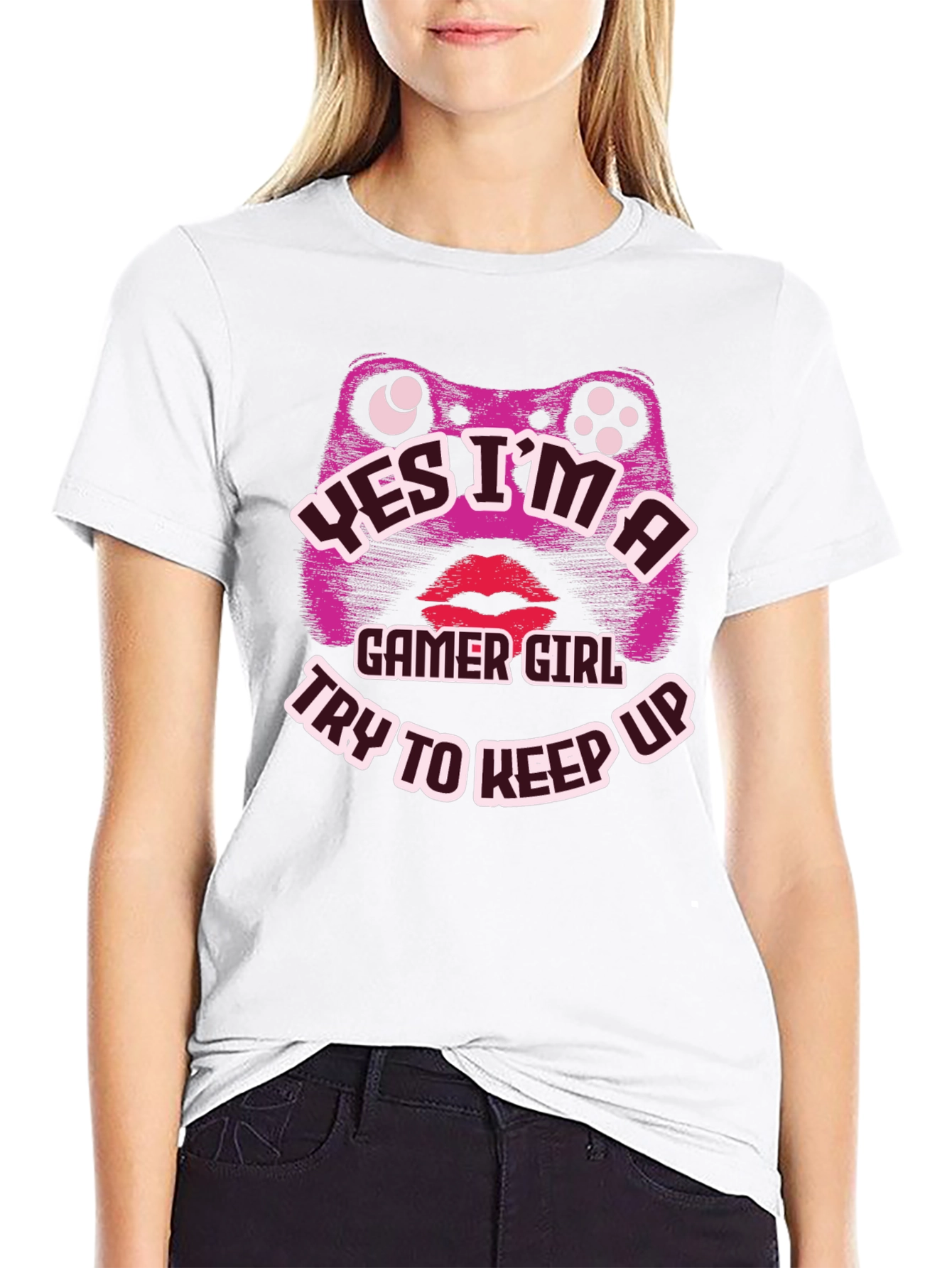 Gamer Girl T-Shirt - Funny Graphic Tee