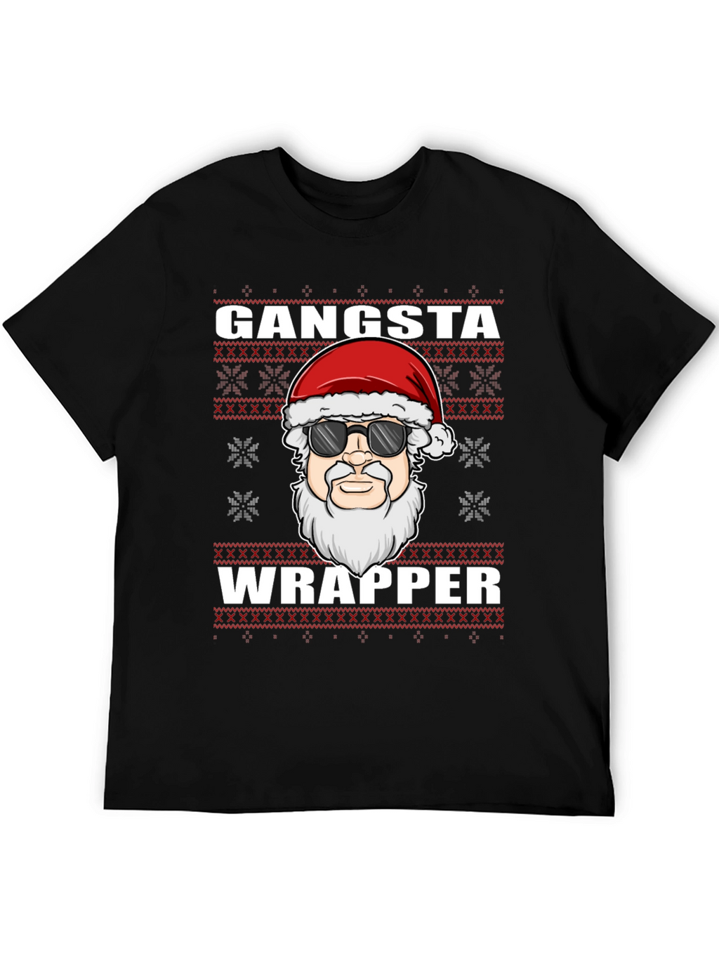 Gangsta Wrapper Christmas T-Shirt