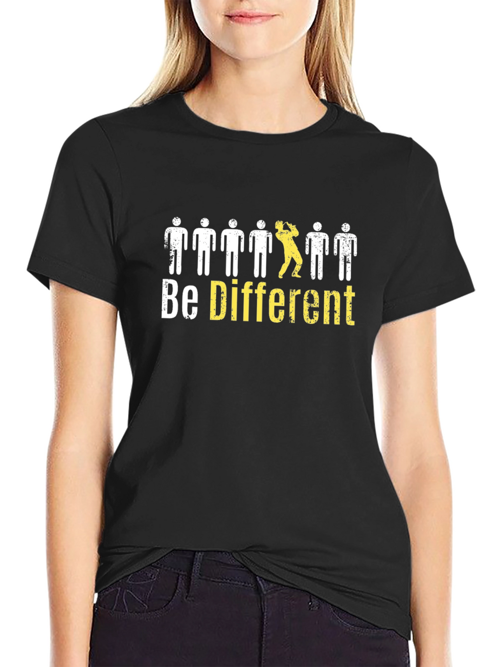 Be Different Graphic Tee - Unique Design
