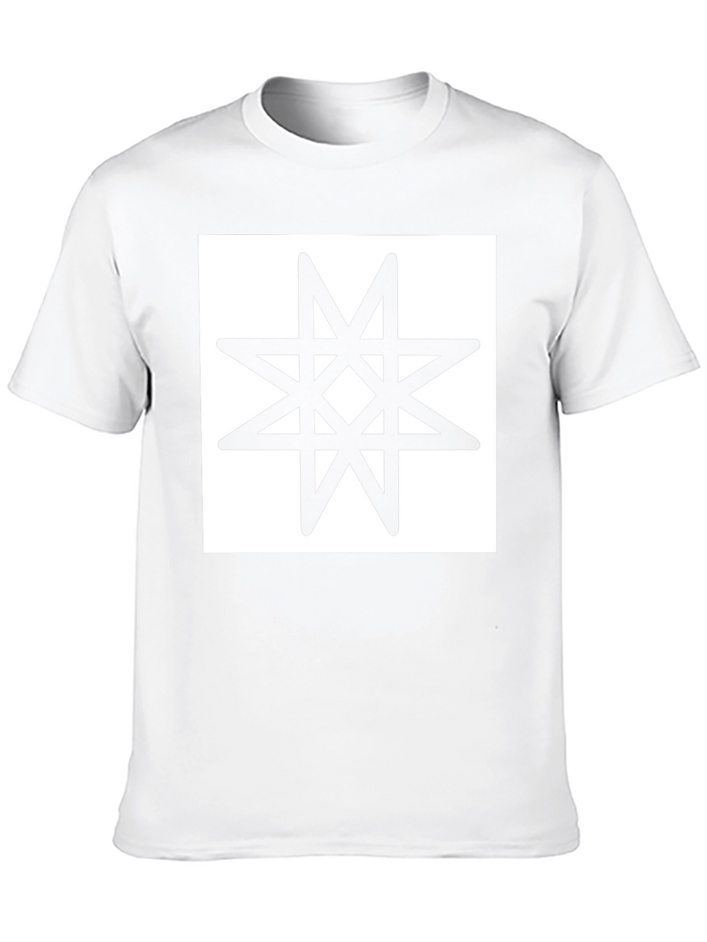 Black T-Shirt with Star of Lada Graphic Tee