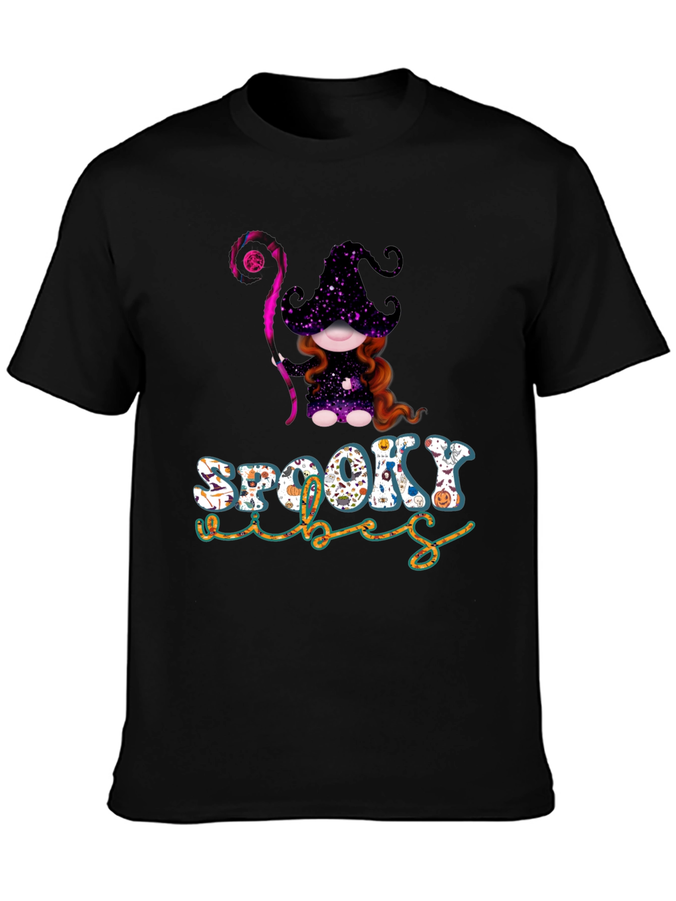 Spooky Vibes Halloween Graphic Tee