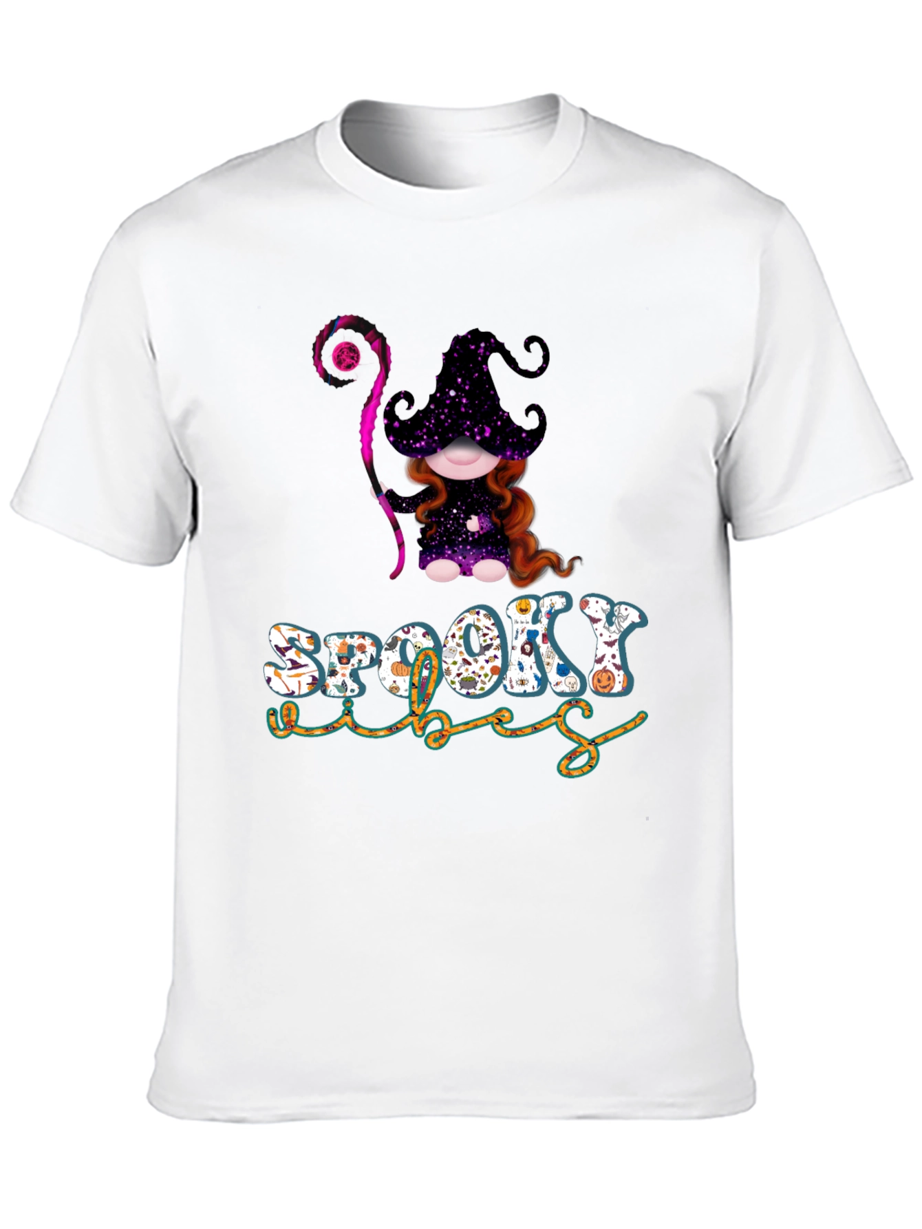 Spooky Vibes Halloween Graphic Tee