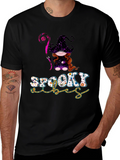 Spooky Vibes Halloween Graphic Tee