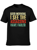 Funny Assassins Failed Graphic Tee
