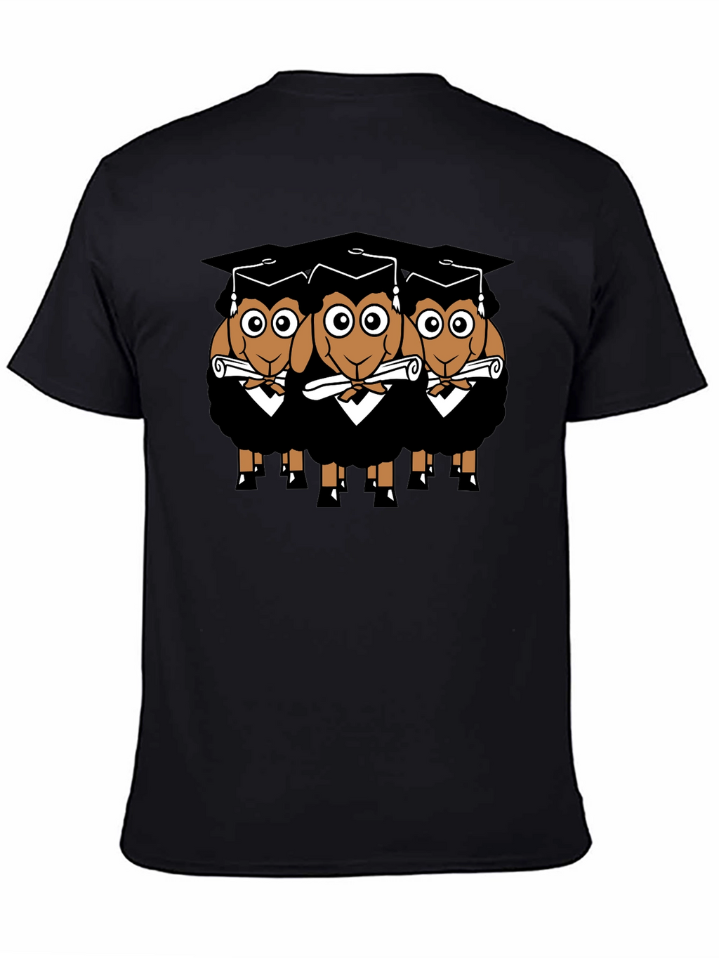 Graduating Sheep T-Shirt - Funny Graduation Gift