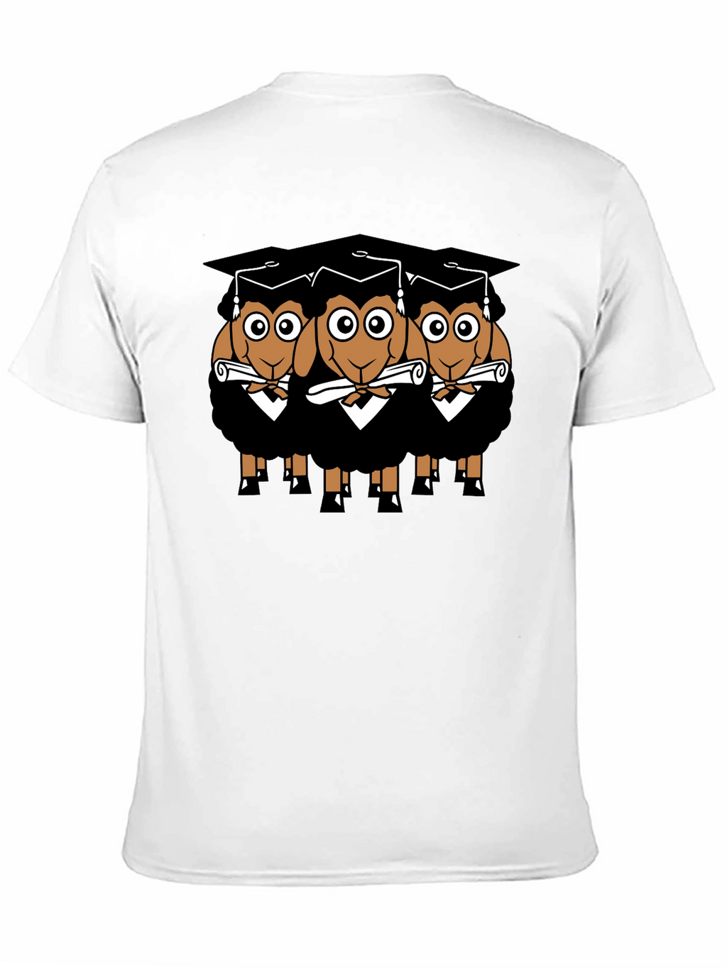 Graduating Sheep T-Shirt - Funny Graduation Gift