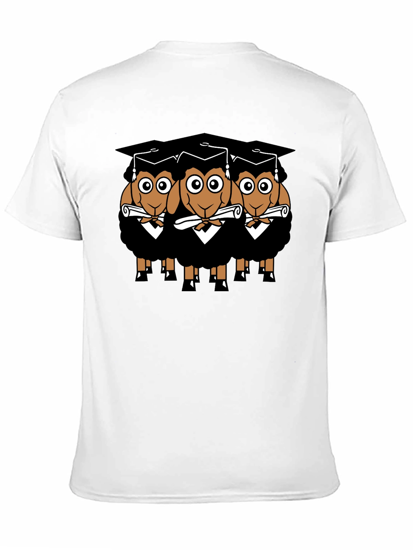 Graduating Sheep T-Shirt - Funny Graduation Gift