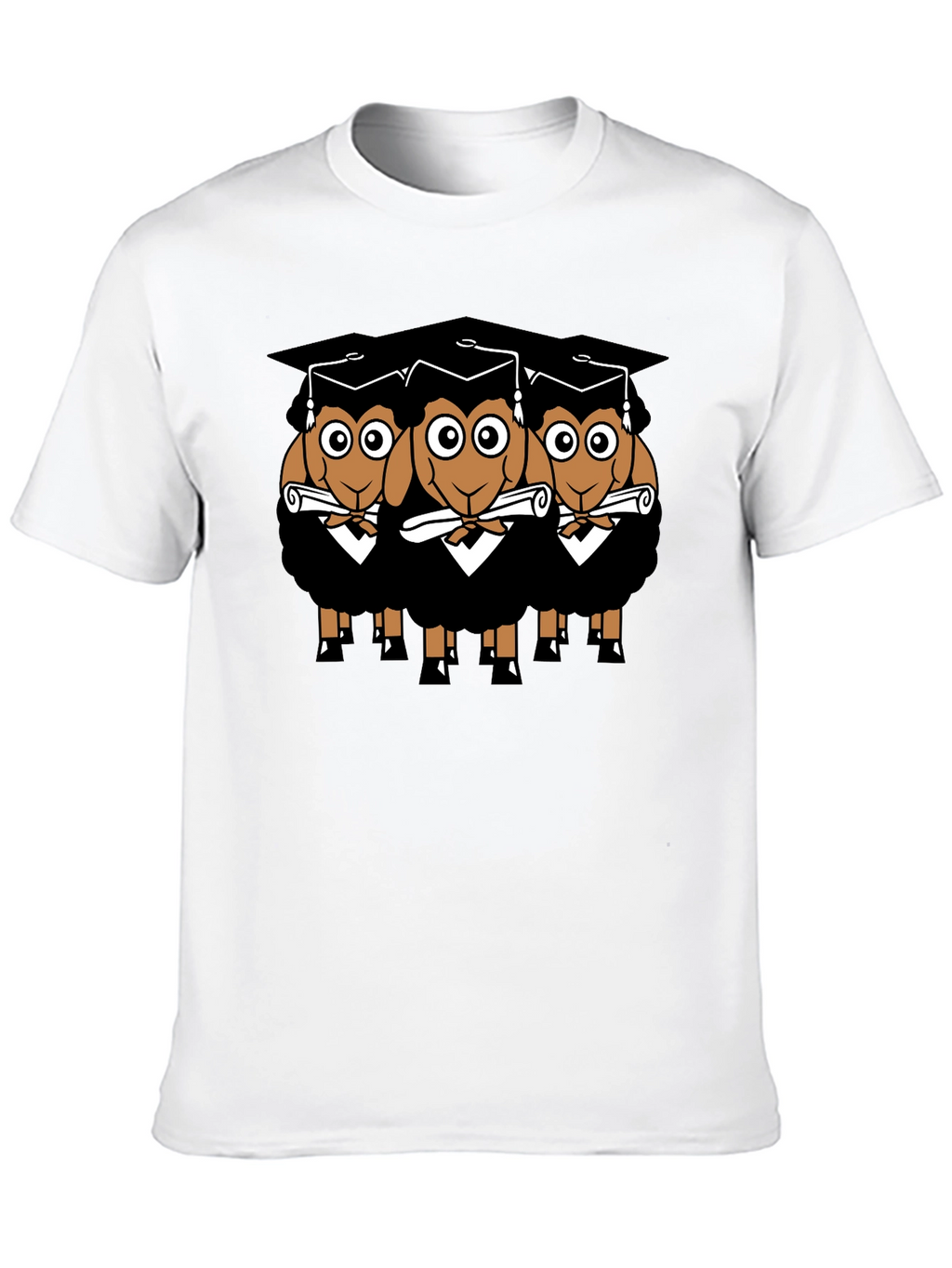 Graduating Sheep T-Shirt - Funny Graduation Gift