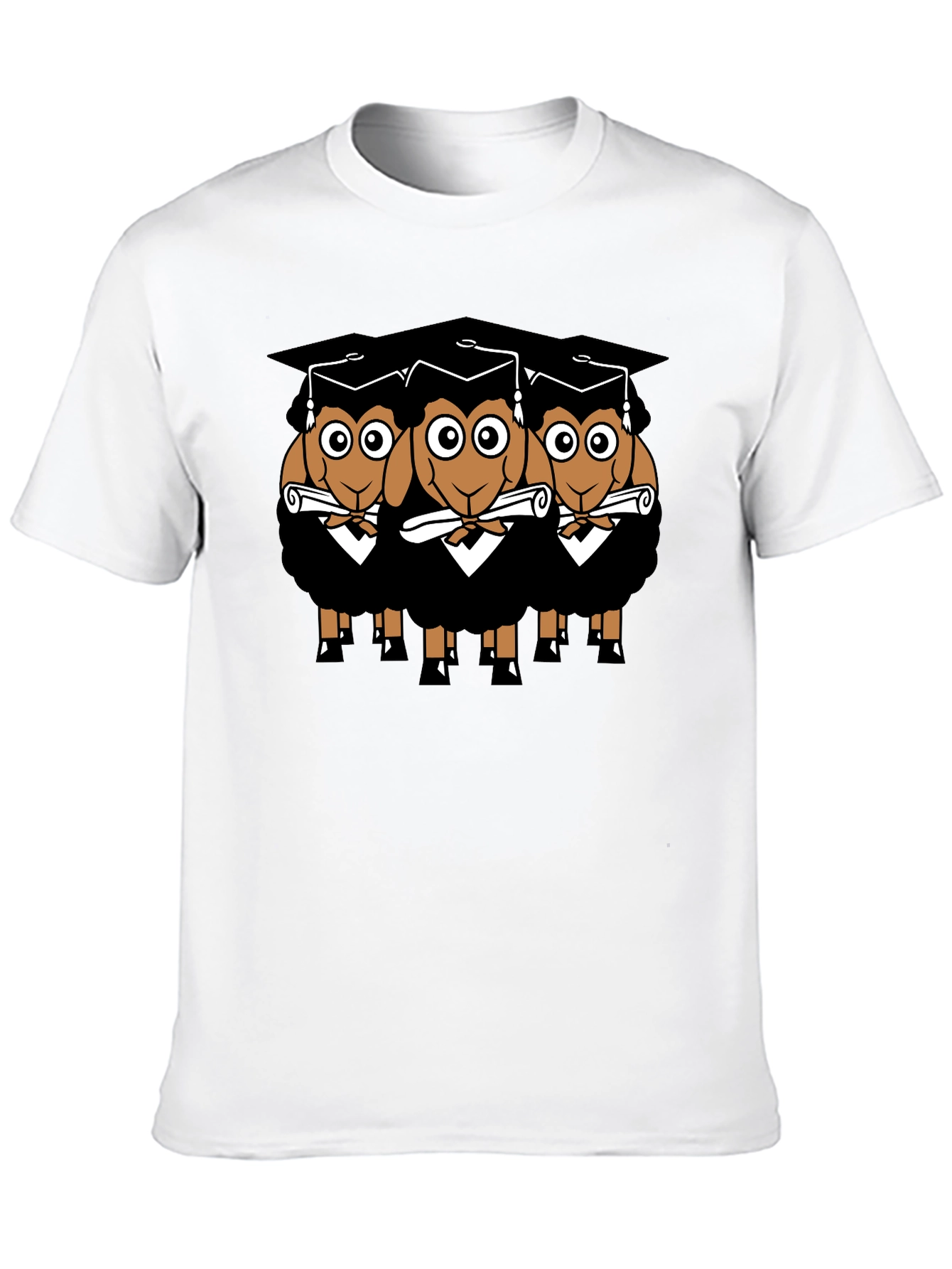 Graduating Sheep T-Shirt - Funny Graduation Gift