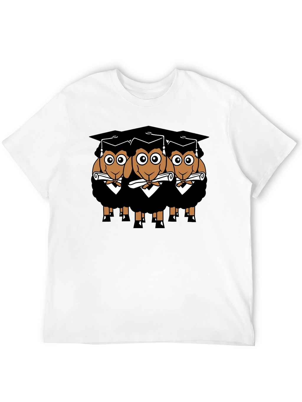 Graduating Sheep T-Shirt - Funny Graduation Gift