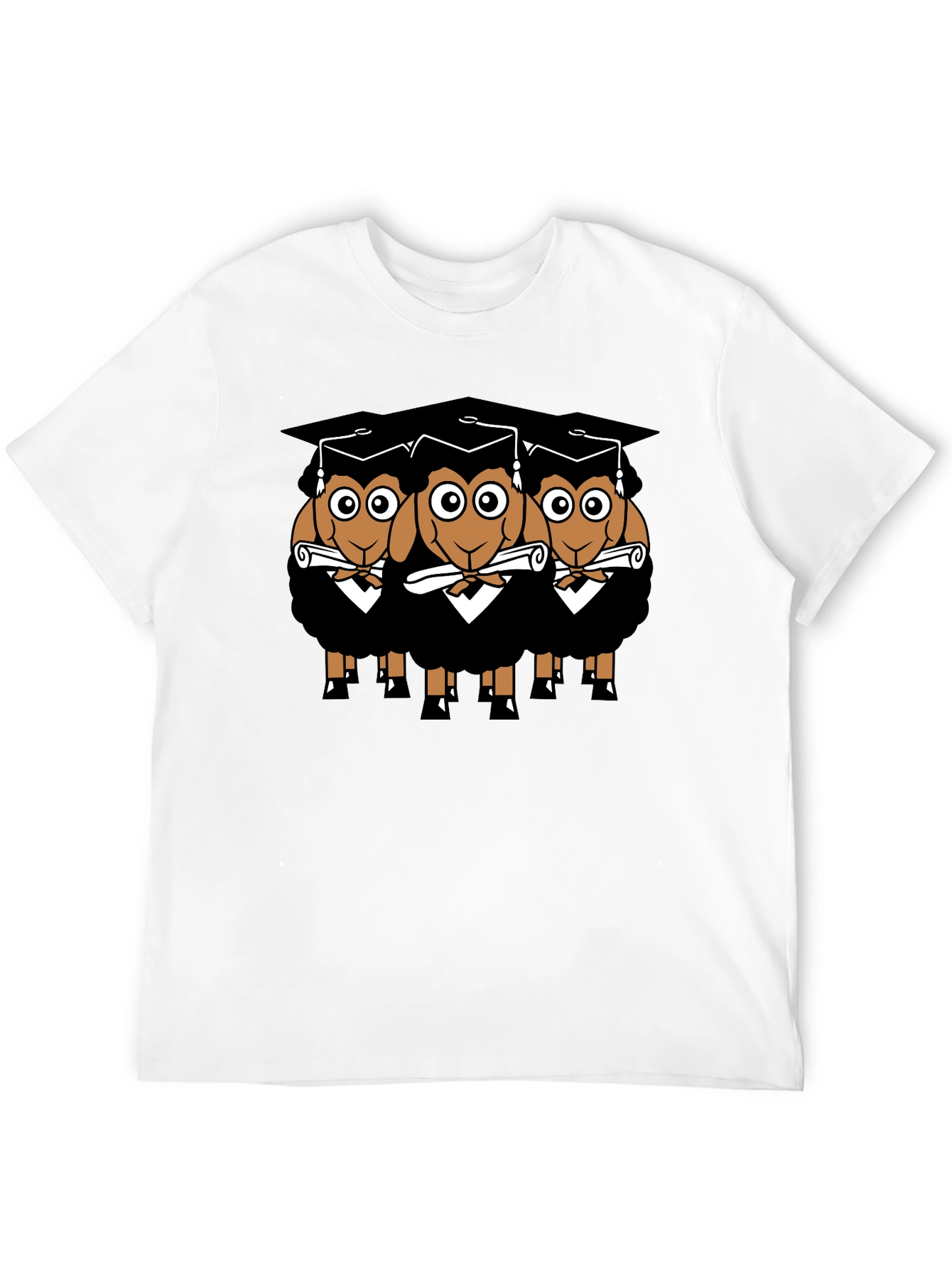 Graduating Sheep T-Shirt - Funny Graduation Gift