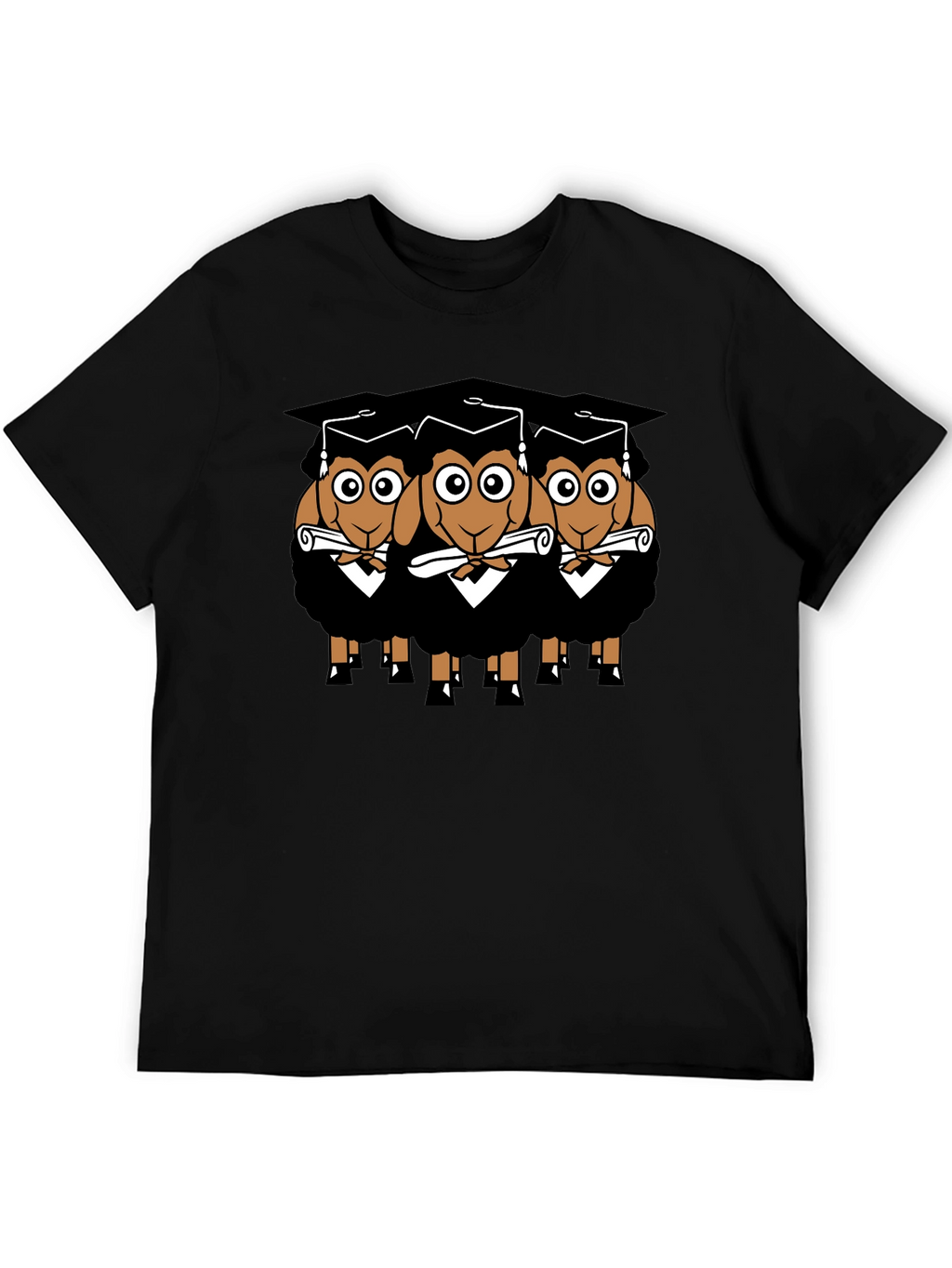 Graduating Sheep T-Shirt - Funny Graduation Gift