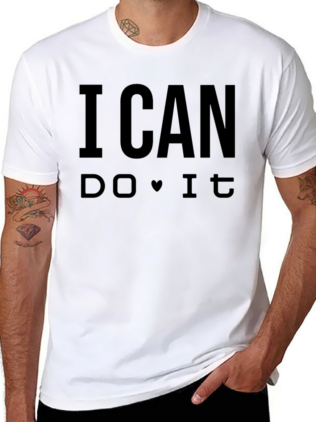 I Can Do It Graphic Tee - Motivational T-Shirt