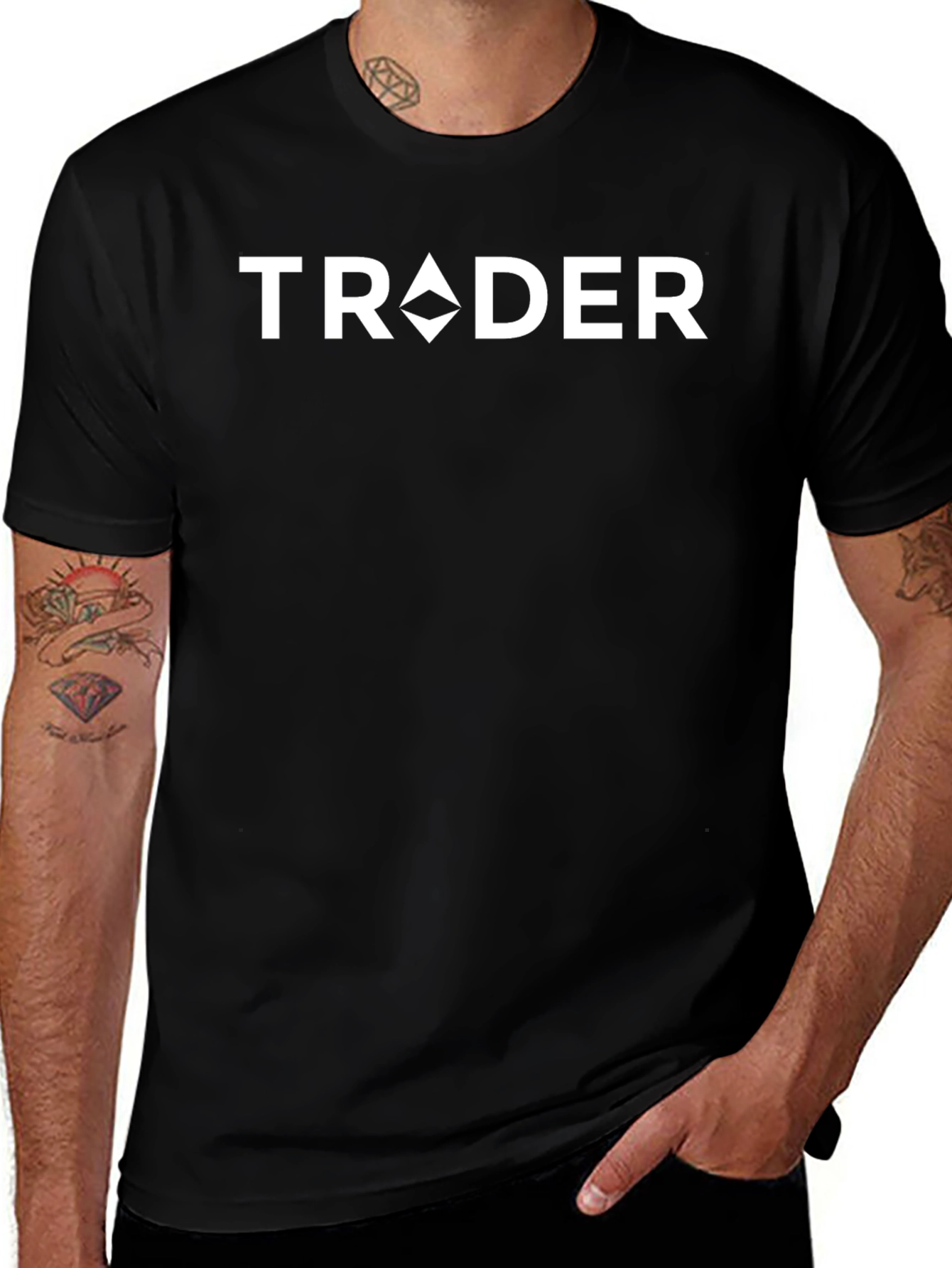 Trader Graphic Tee - Crypto Enthusiast Shirt