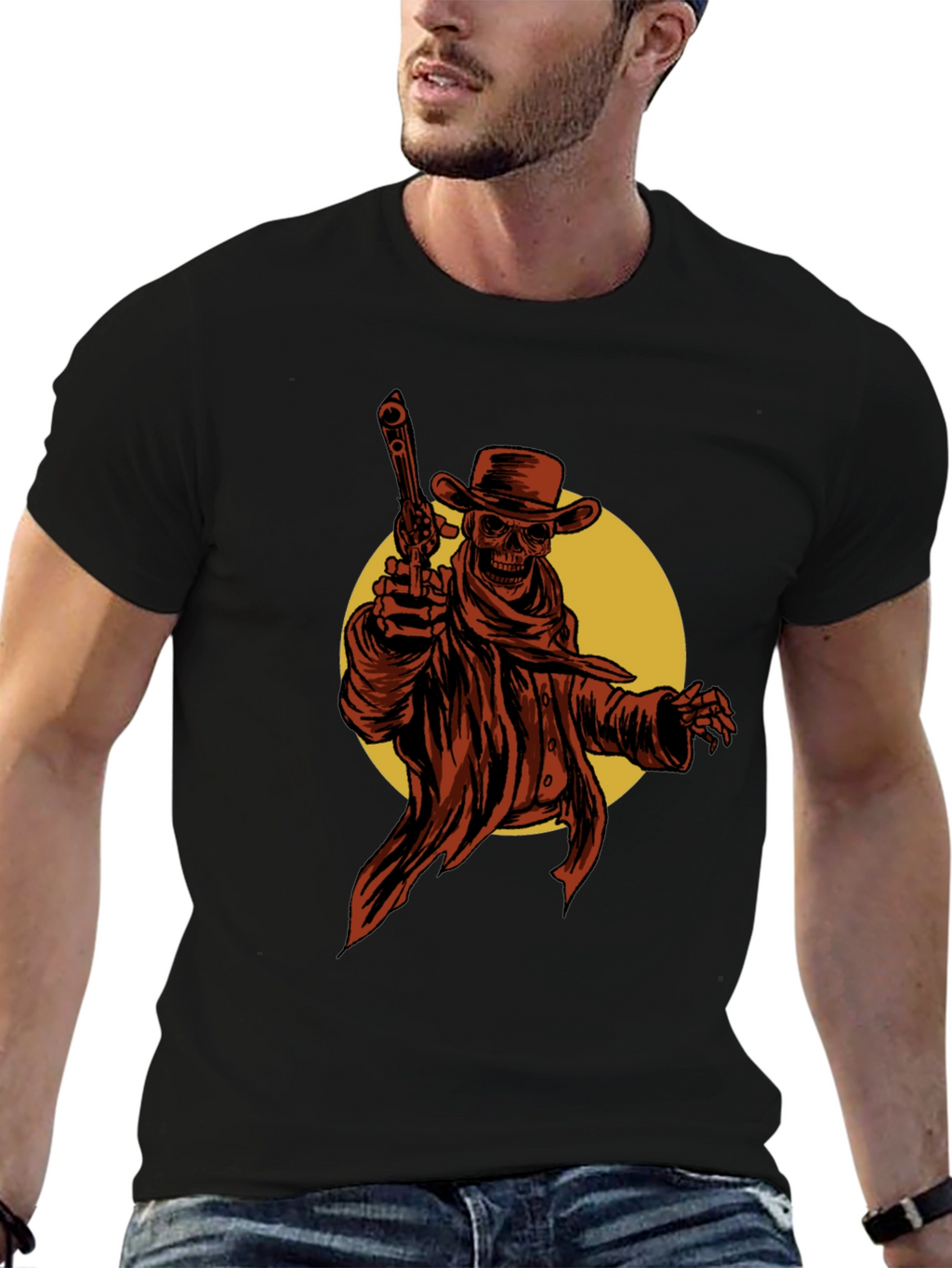 Skeleton Cowboy T-Shirt