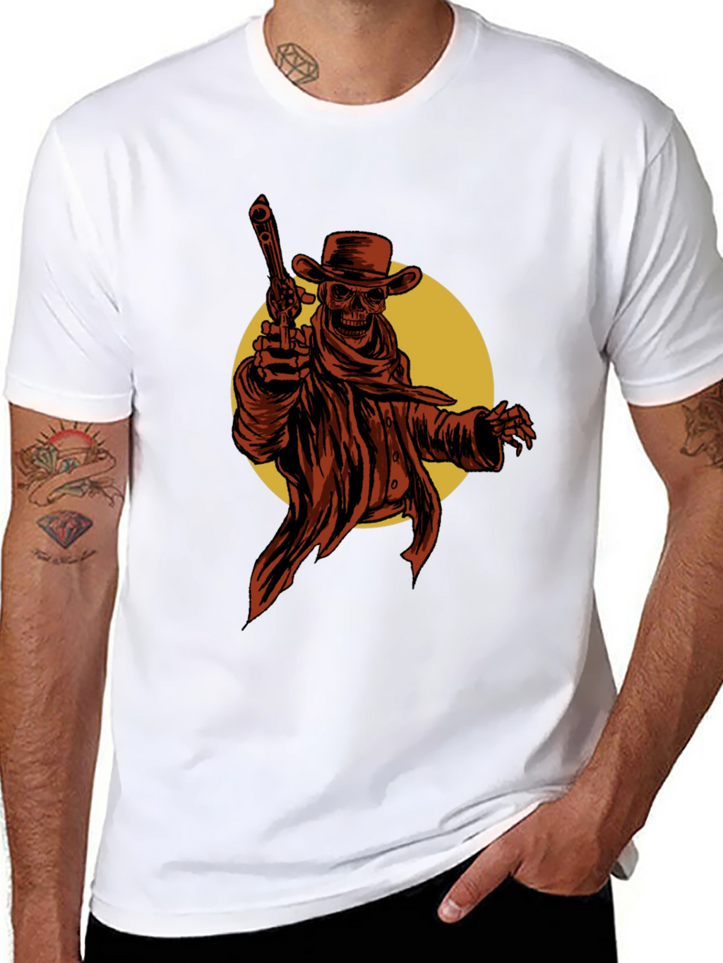 Skeleton Cowboy T-Shirt