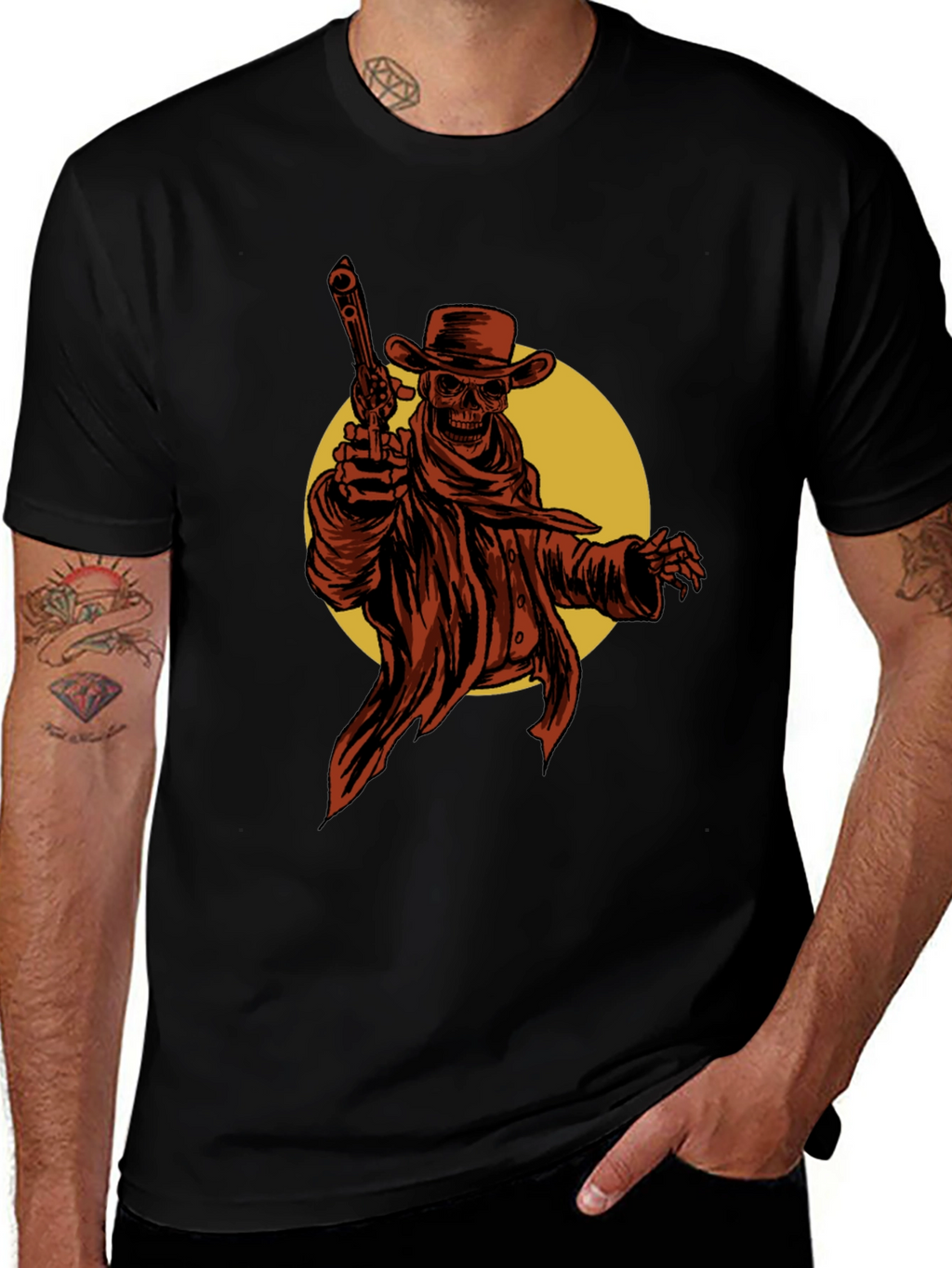 Skeleton Cowboy T-Shirt