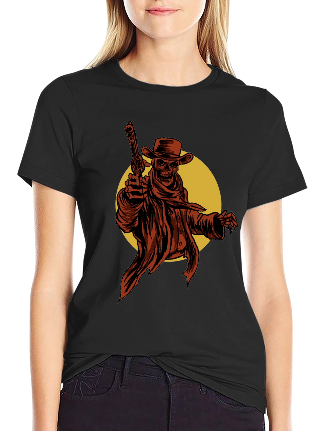 Skeleton Cowboy T-Shirt