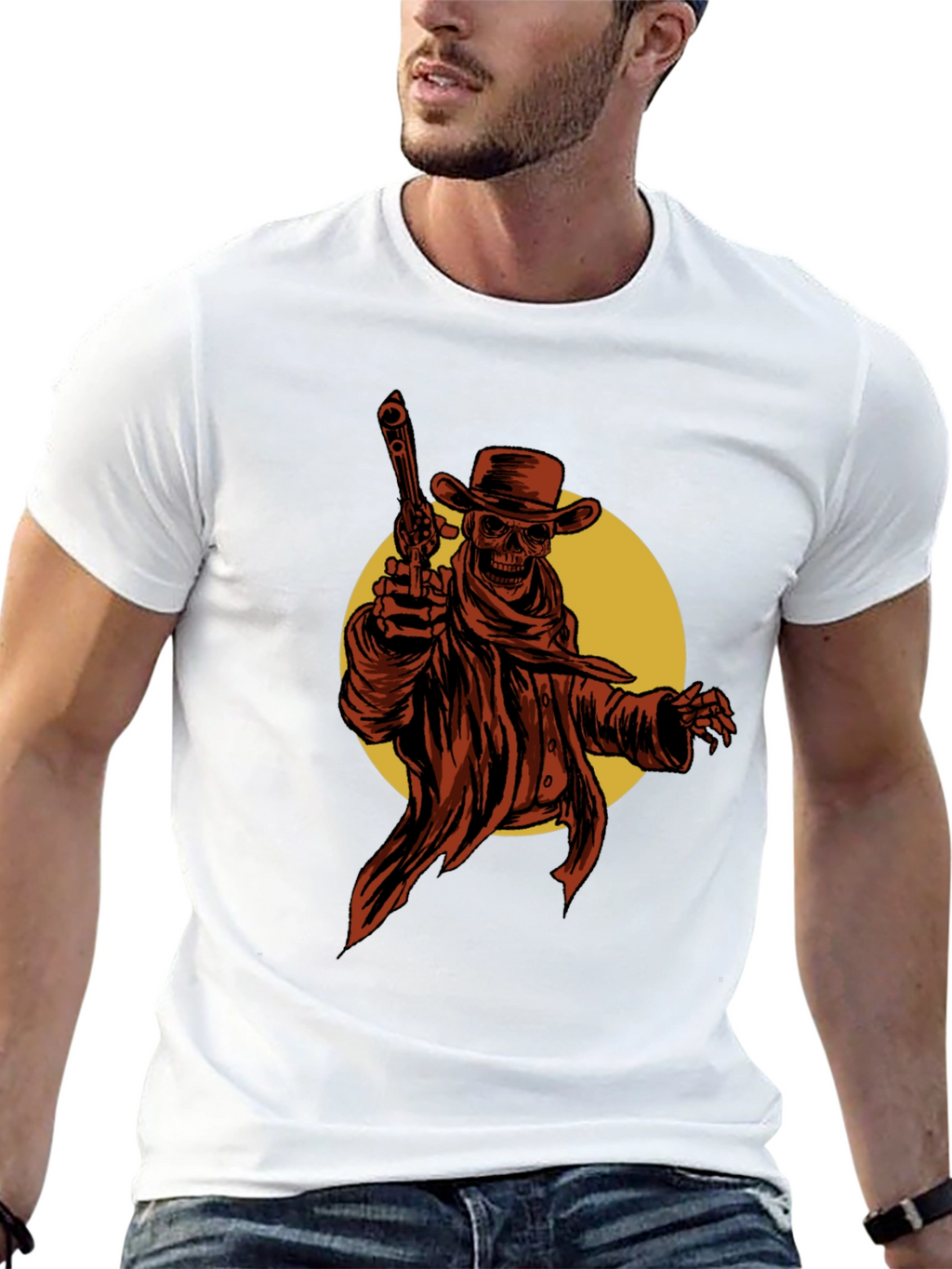 Skeleton Cowboy T-Shirt