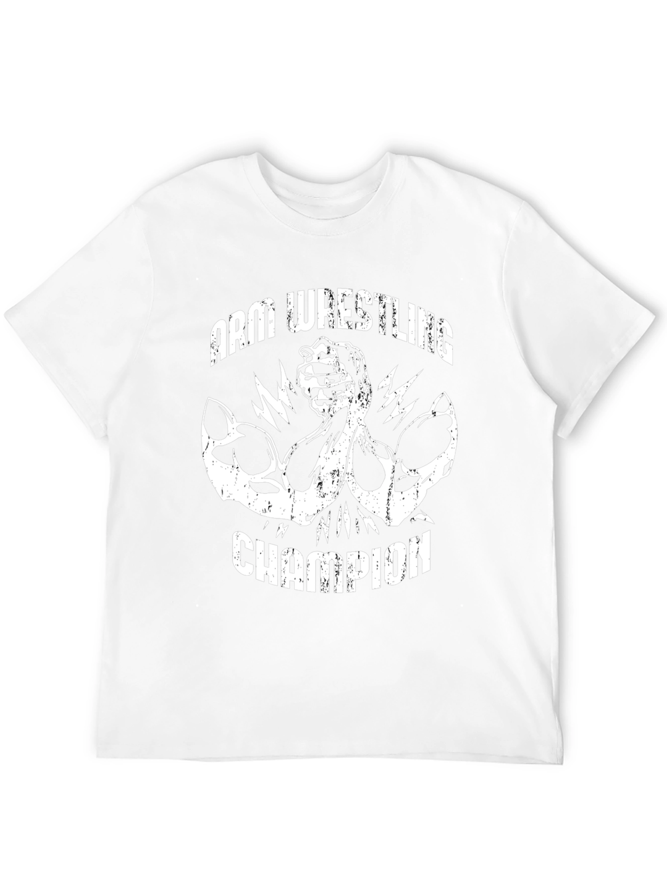 Arm Wrestling Champion Black T-Shirt