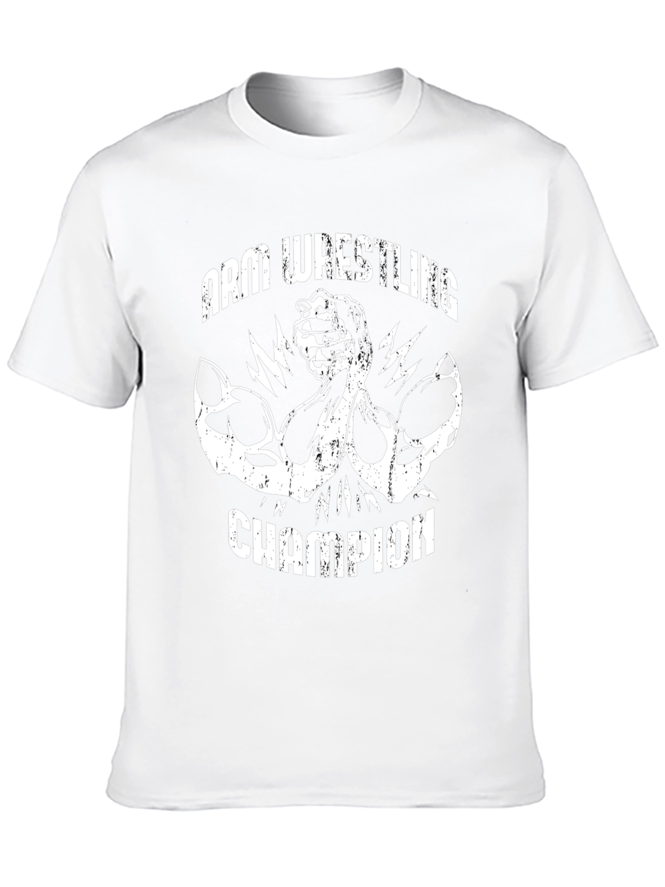 Arm Wrestling Champion Black T-Shirt