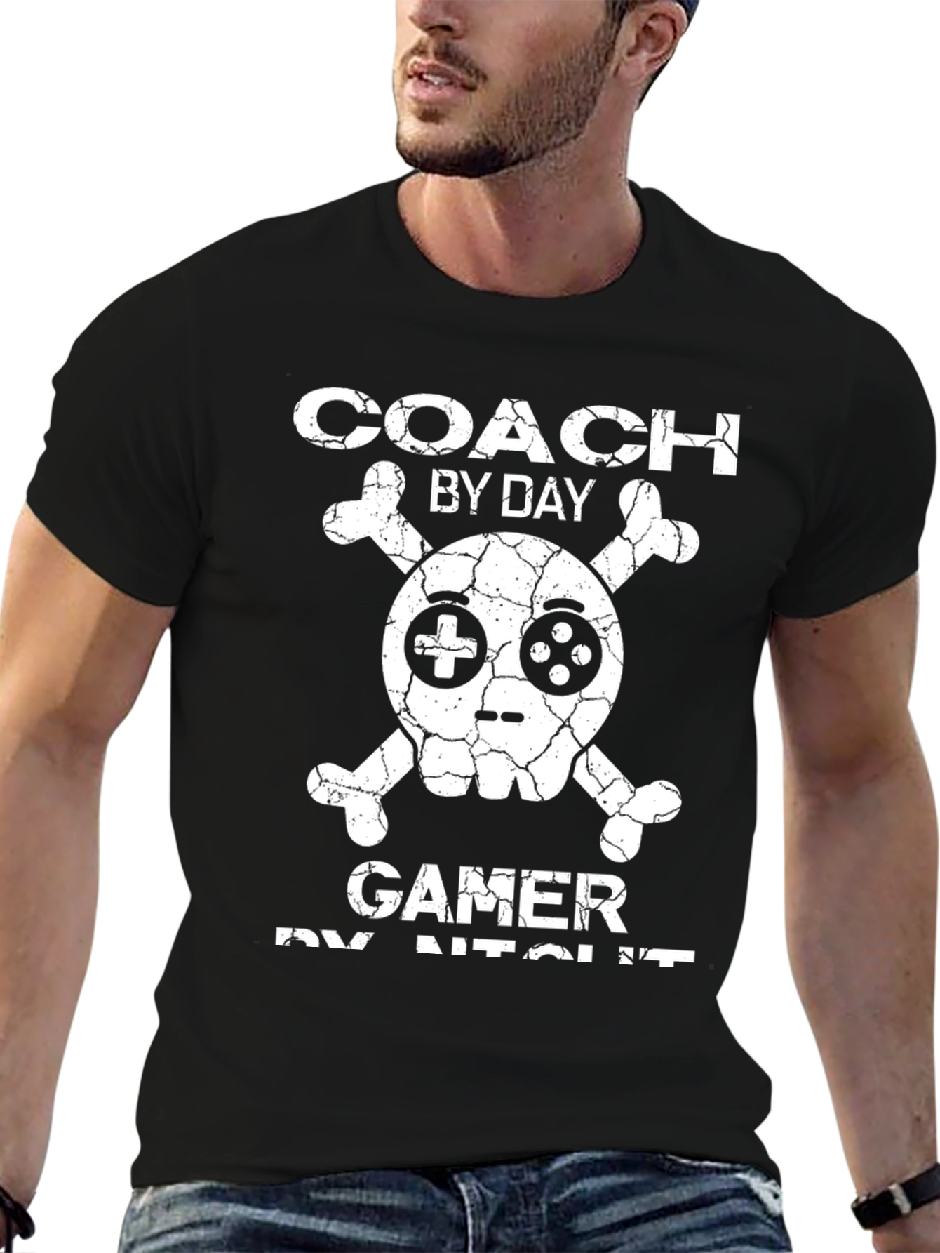 Coach by Day Gamer by Night T-Shirt