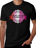 Certified Lesbian T-Shirt - Pride LGBTQ+ Tee