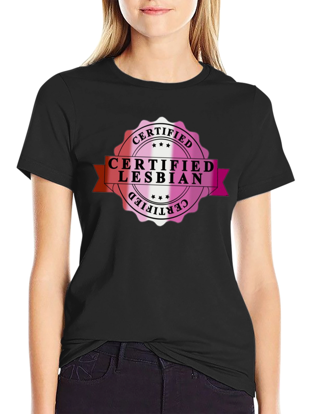 Certified Lesbian T-Shirt - Pride LGBTQ+ Tee