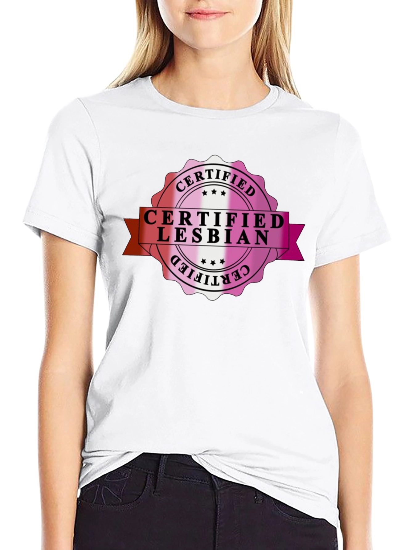 Certified Lesbian T-Shirt - Pride LGBTQ+ Tee