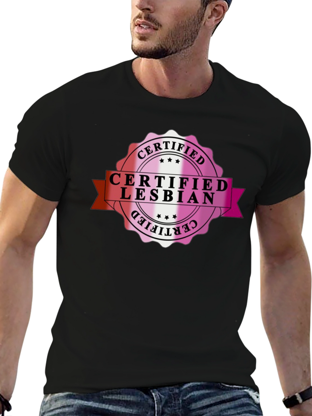 Certified Lesbian T-Shirt - Pride LGBTQ+ Tee