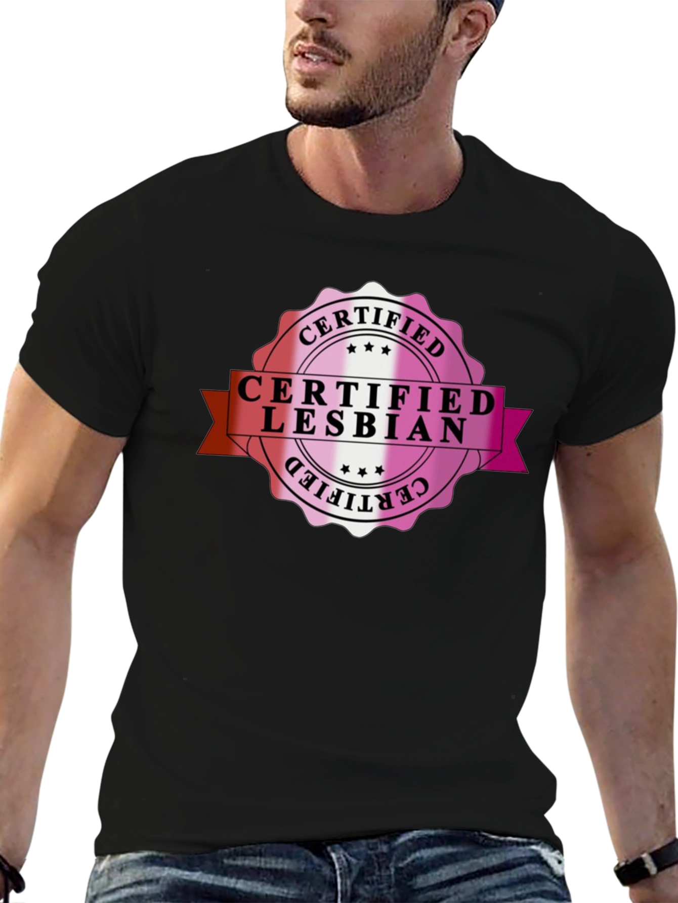 Certified Lesbian T-Shirt - Pride LGBTQ+ Tee