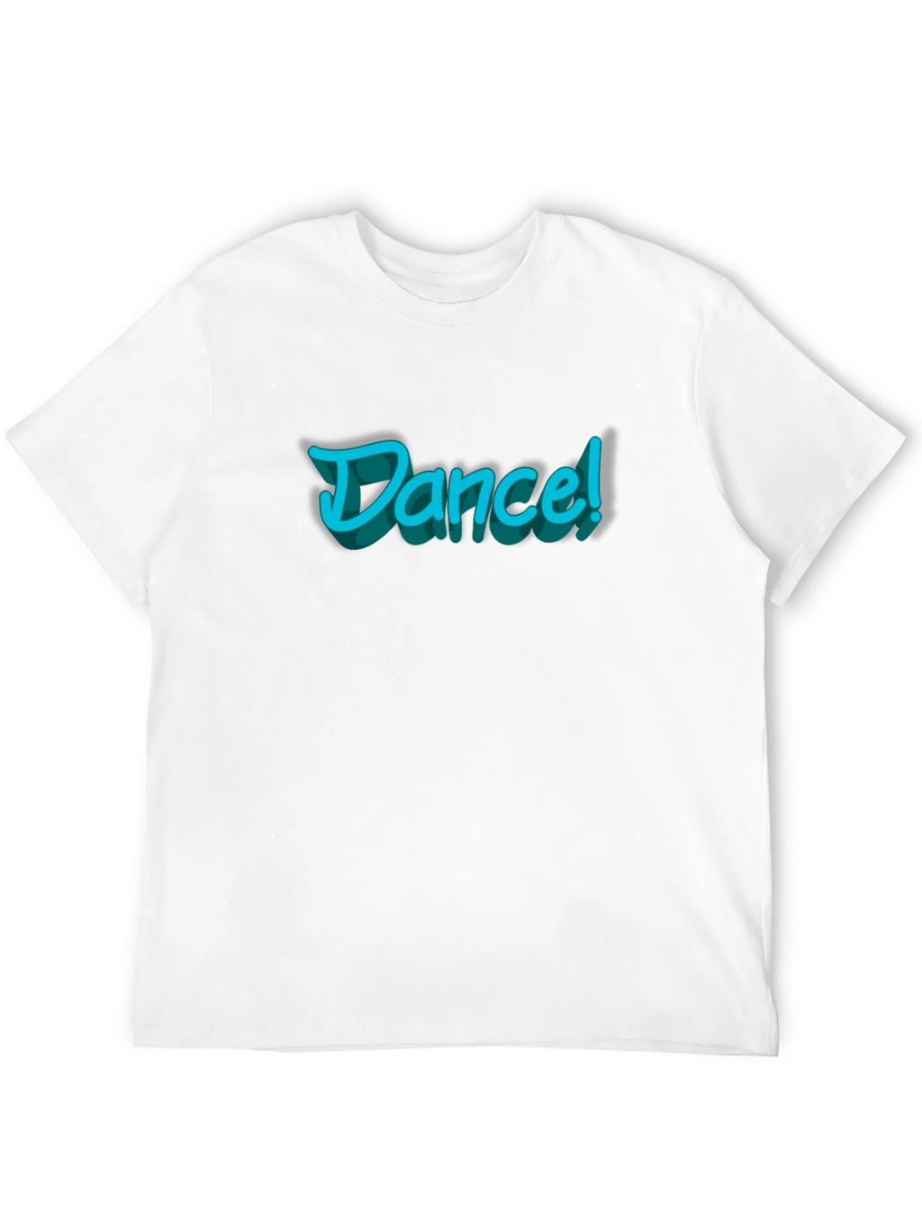 Dance Graphic T-Shirt - Stylish Black Cotton Tee
