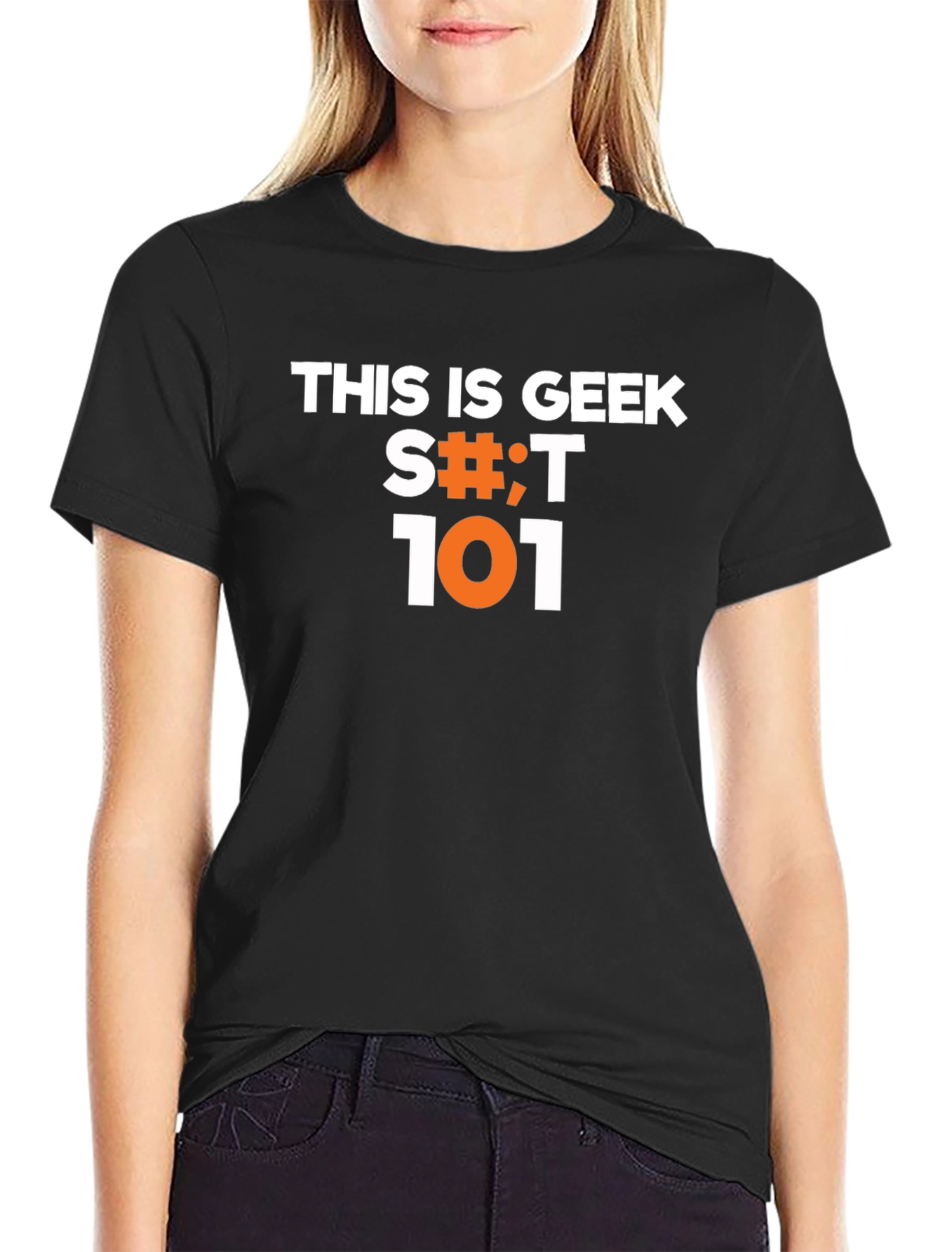 Geek S#!;T 101 Black Graphic T-Shirt