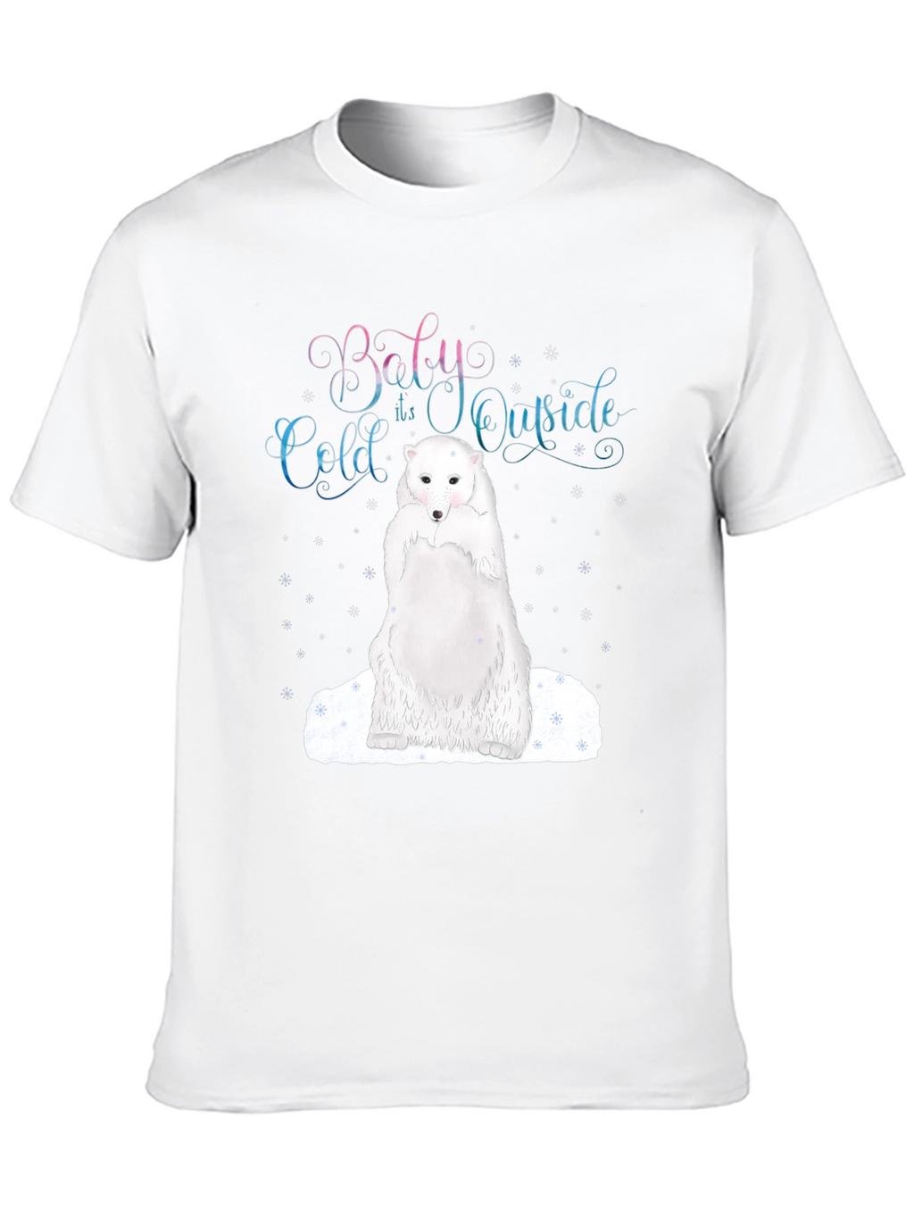 Baby Its Cold Outside Polar Bear T-Shirt