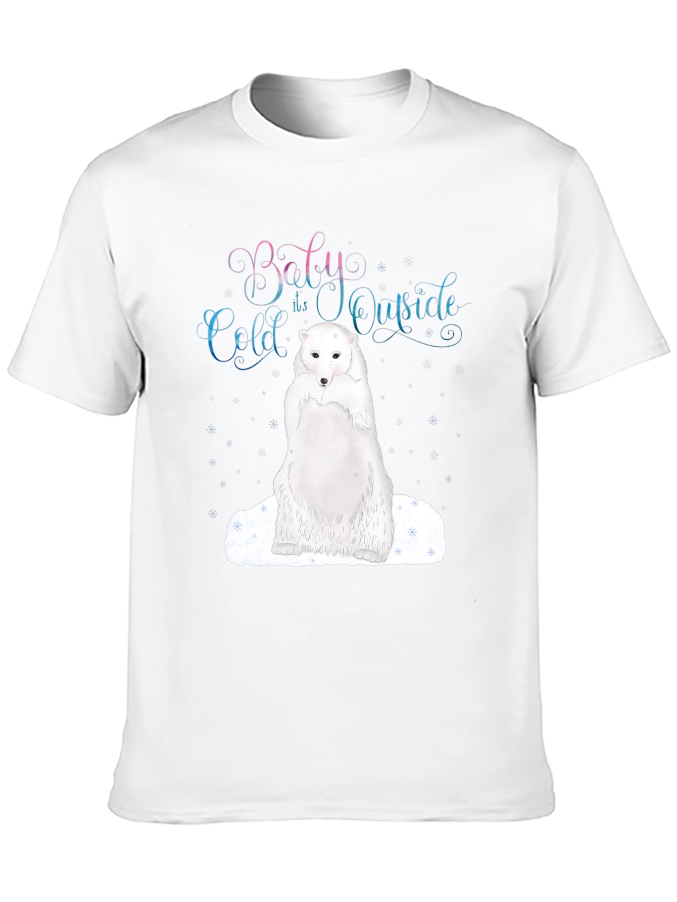 Baby Its Cold Outside Polar Bear T-Shirt