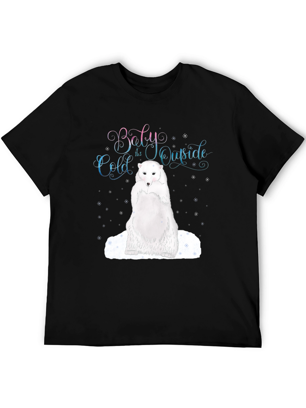 Baby Its Cold Outside Polar Bear T-Shirt