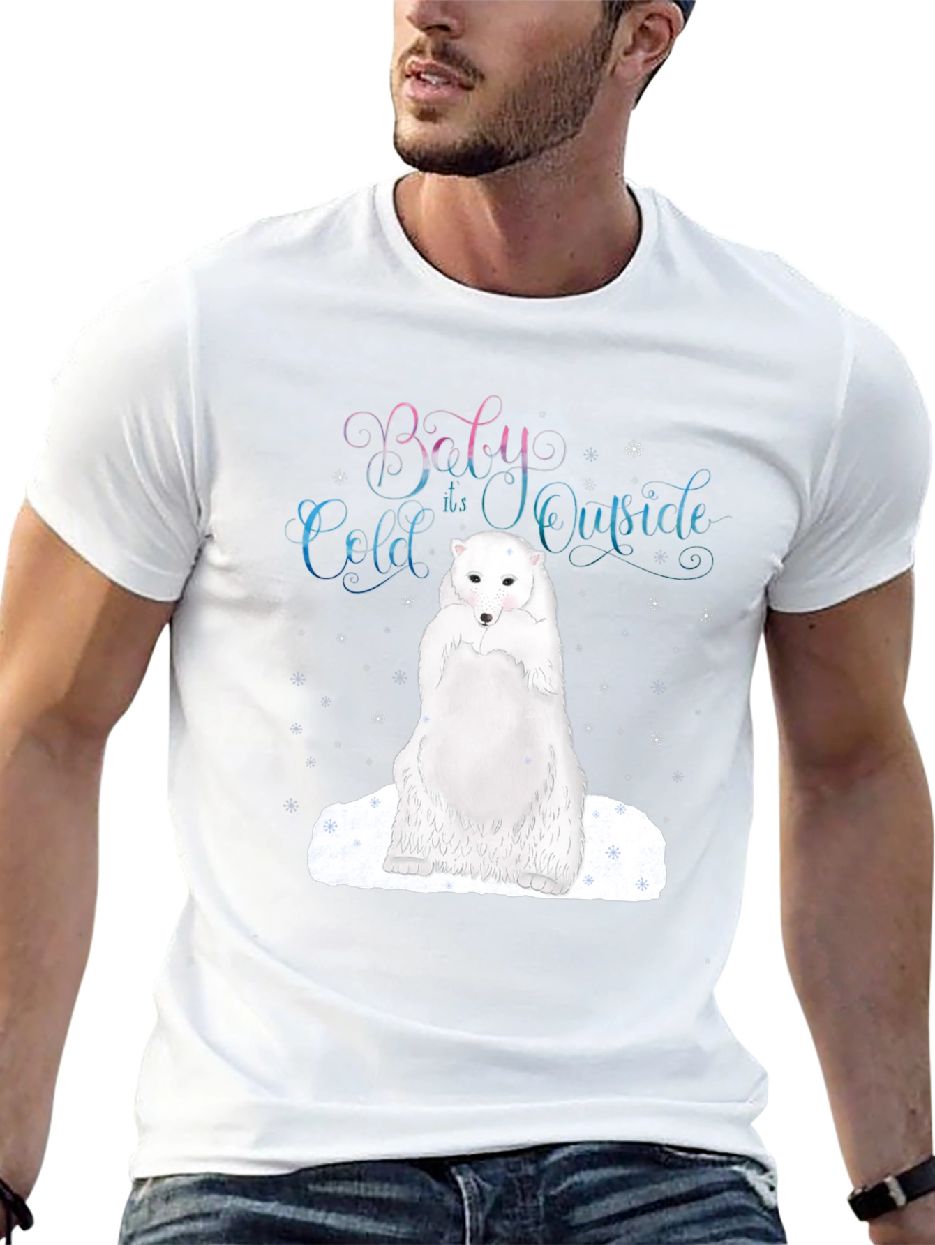 Baby Its Cold Outside Polar Bear T-Shirt