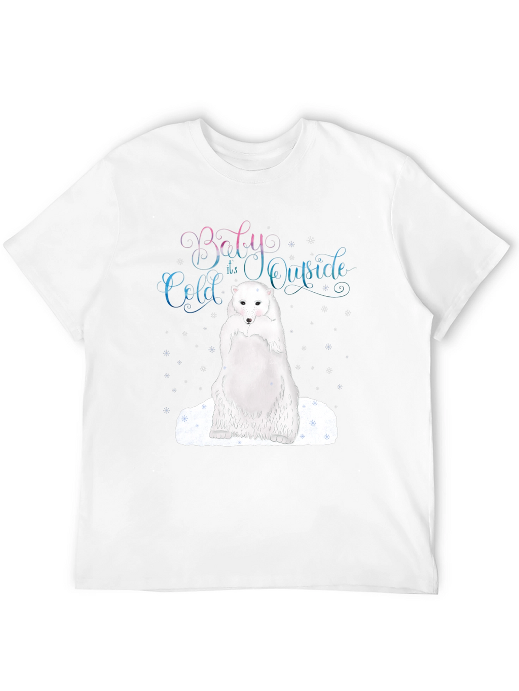 Baby Its Cold Outside Polar Bear T-Shirt