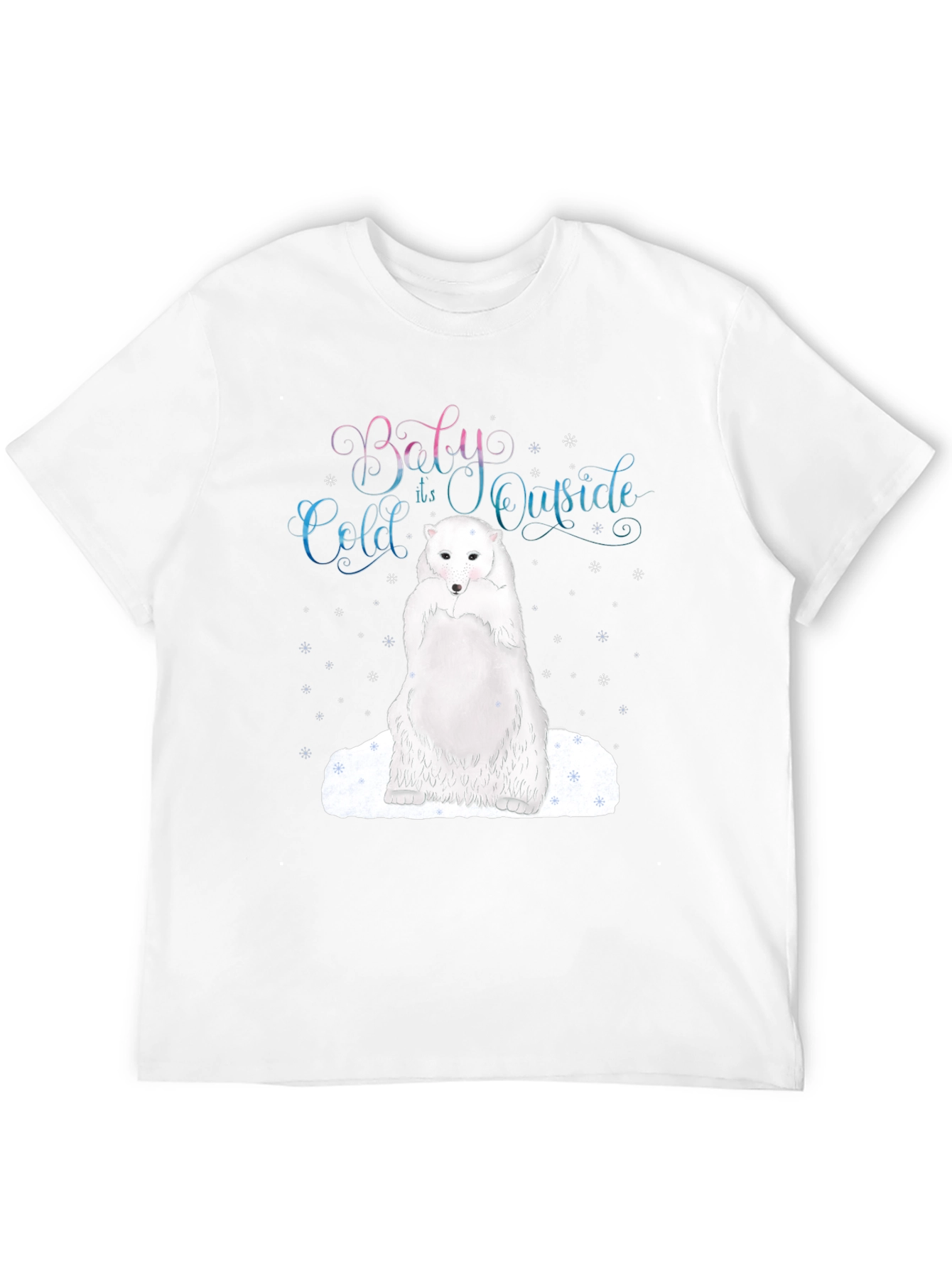 Baby Its Cold Outside Polar Bear T-Shirt