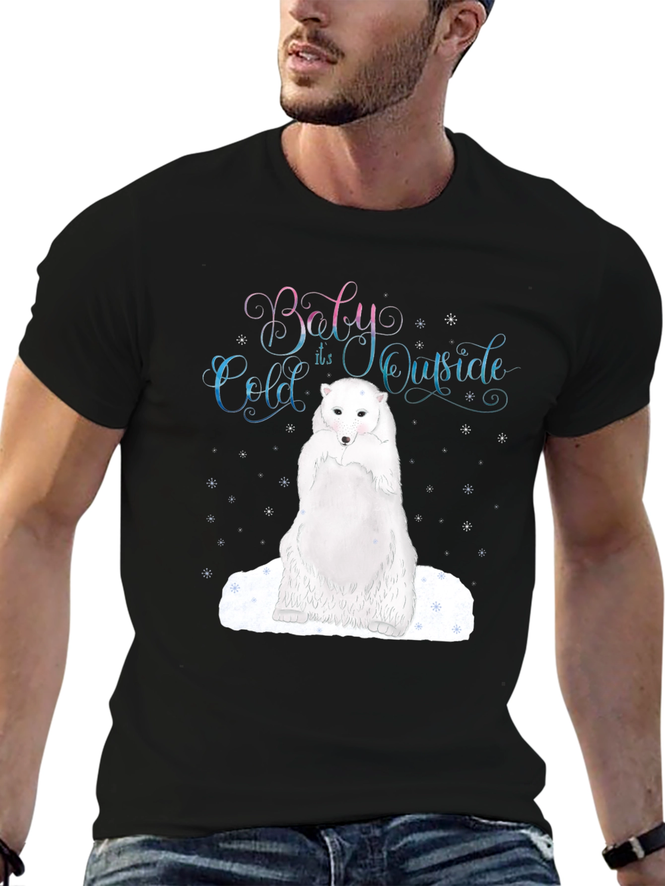 Baby Its Cold Outside Polar Bear T-Shirt