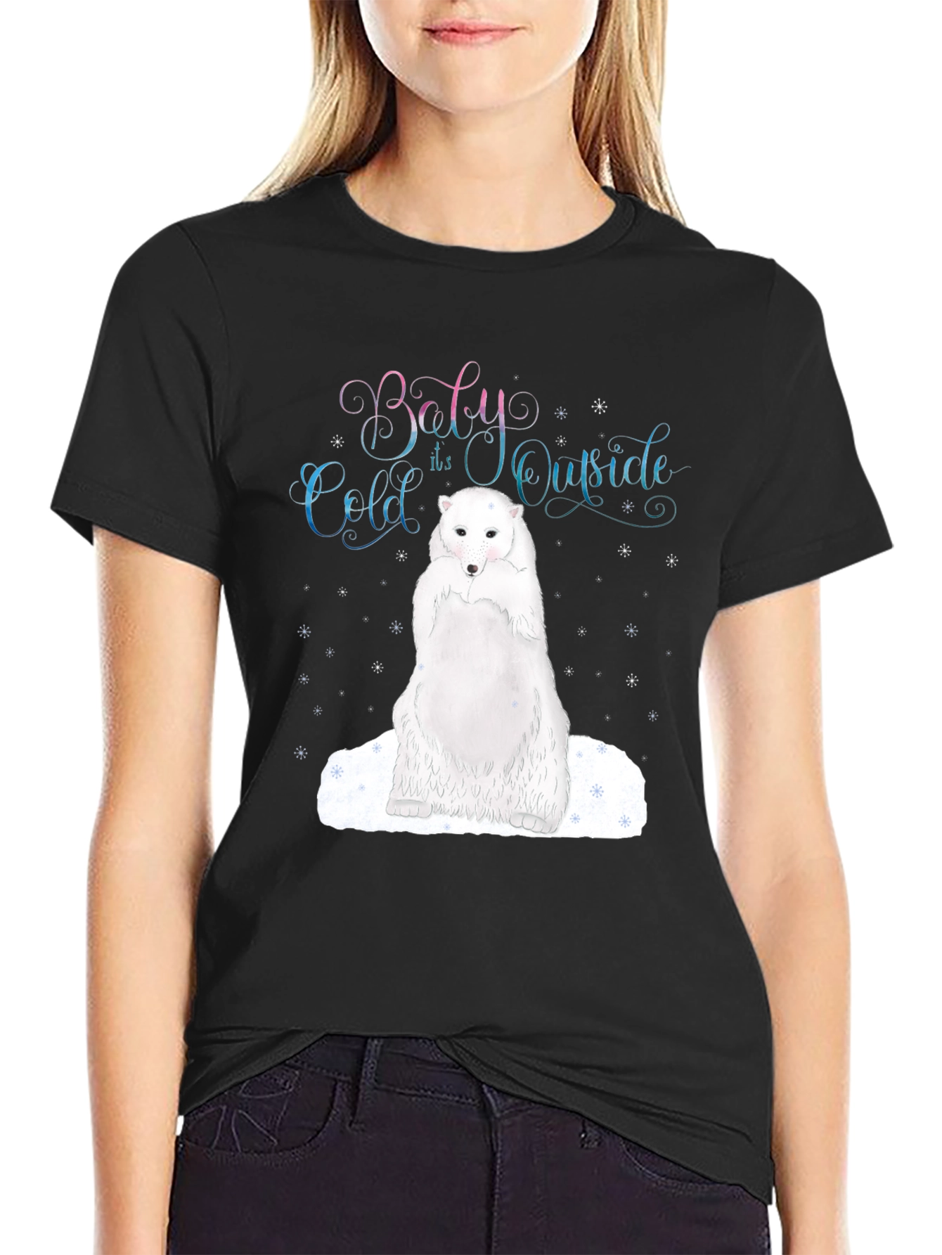 Baby Its Cold Outside Polar Bear T-Shirt