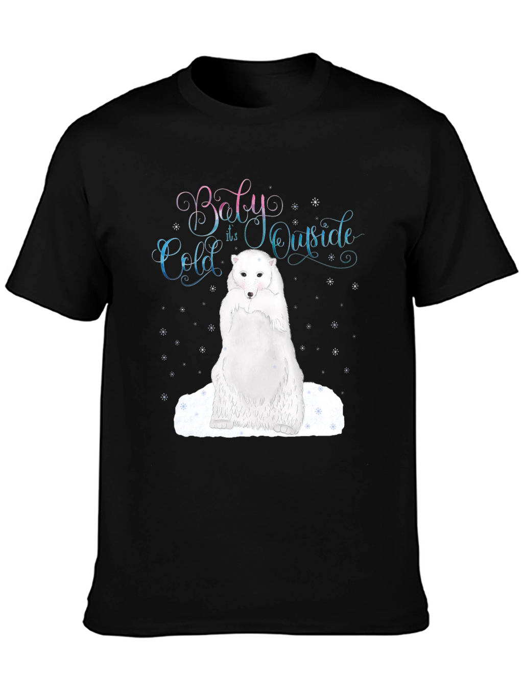 Baby Its Cold Outside Polar Bear T-Shirt