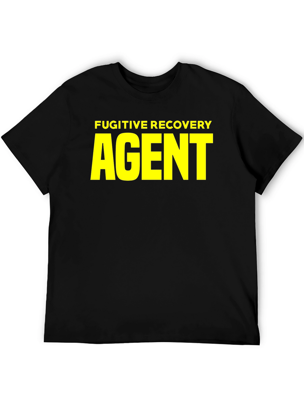 Fugitive Recovery Agent Black T-Shirt