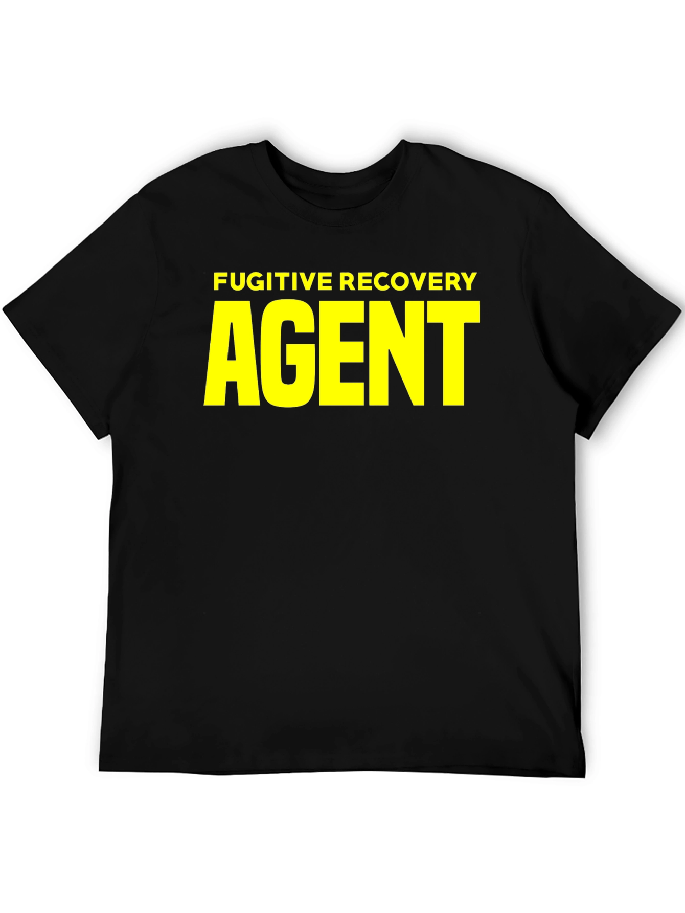 Fugitive Recovery Agent Black T-Shirt