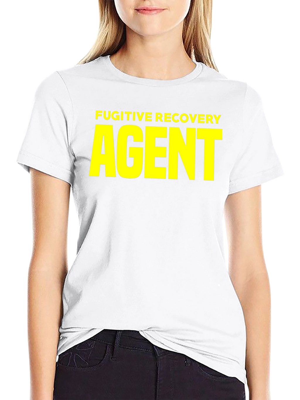 Fugitive Recovery Agent Black T-Shirt