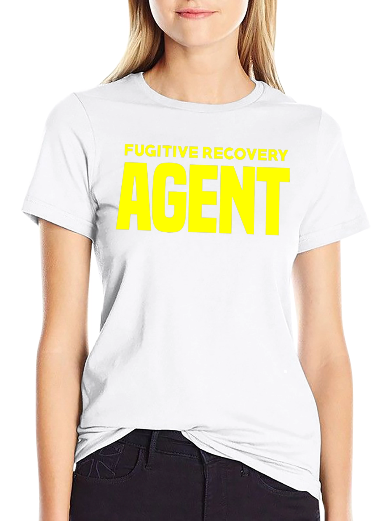 Fugitive Recovery Agent Black T-Shirt