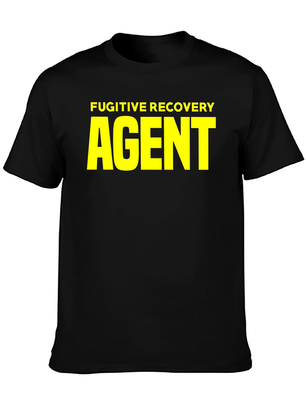Fugitive Recovery Agent Black T-Shirt